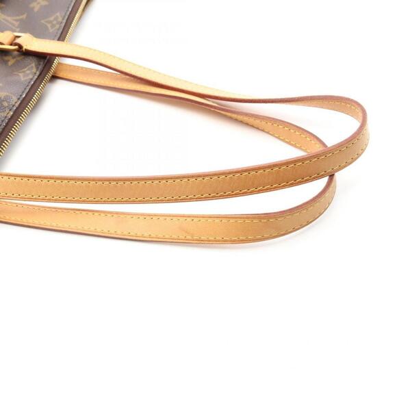 LOUIS VUITTON Brown Monogram Leather Tote Bag - Picture 7 of 10